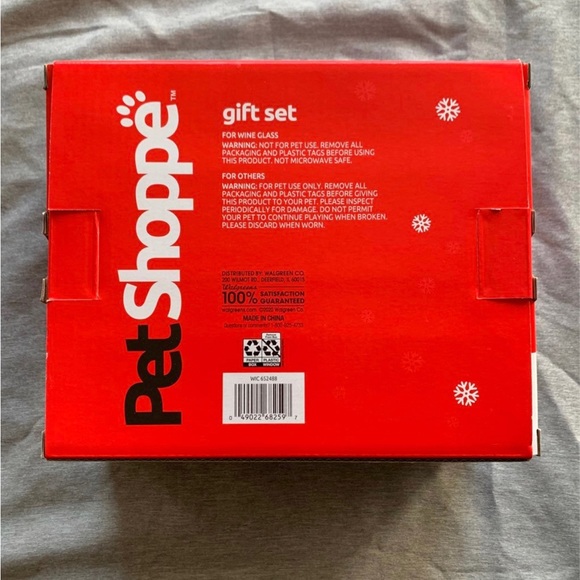 Pet Shoppe Dog & Owner Whine & Cheese 4 Piece Gift Set New in Box NWT - Picture 2 of 4